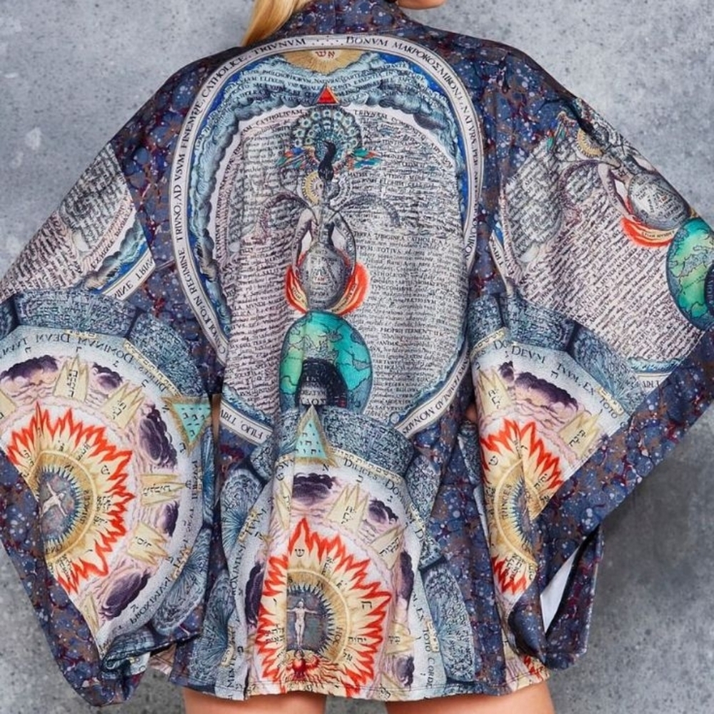 Blackmilk Eternal Wisdom Kimono OSFA